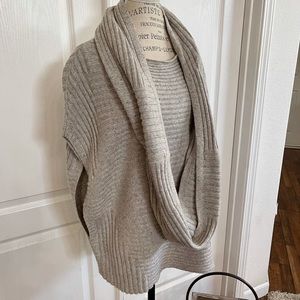 J.Jill Poncho w/Infinity Scarf!